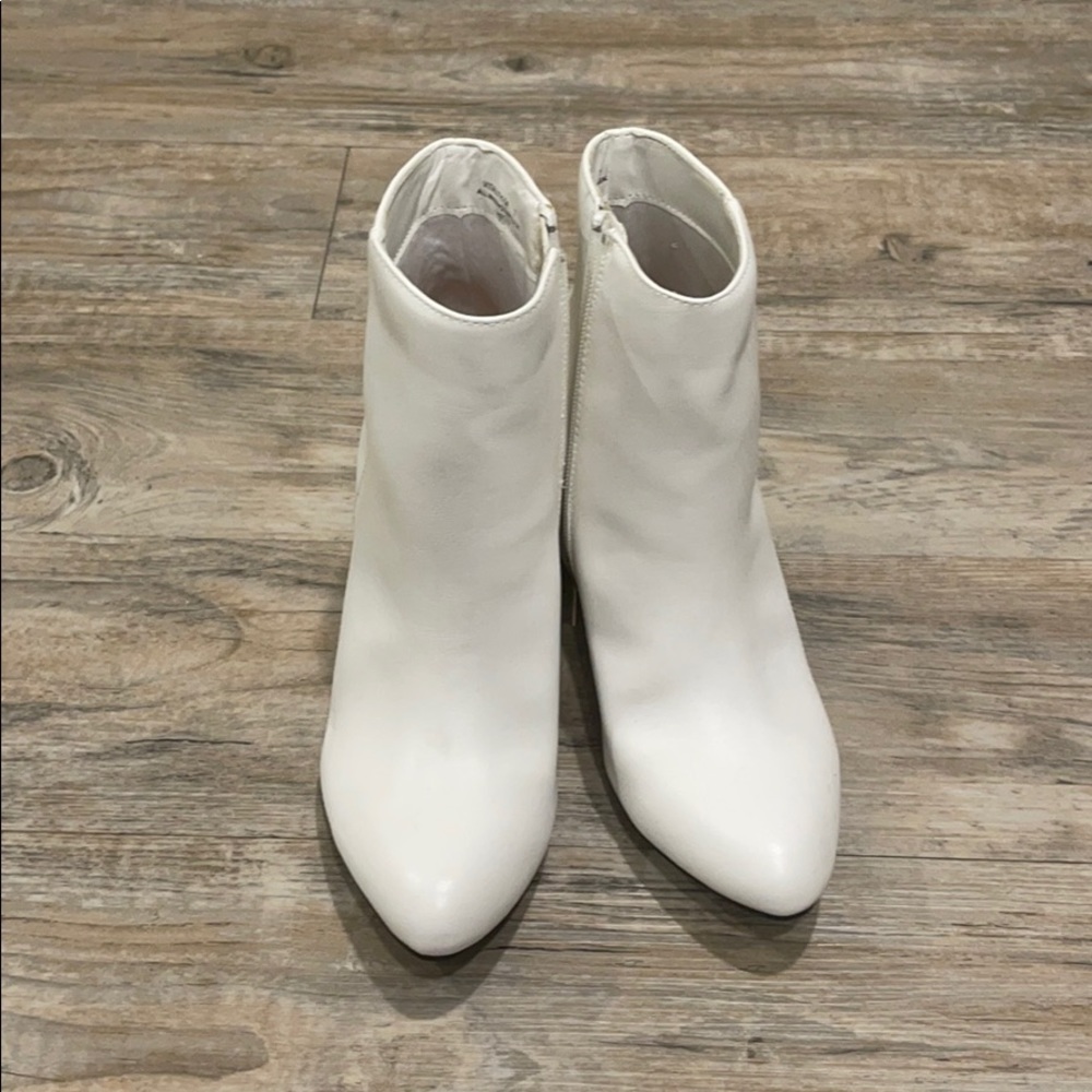 White booties